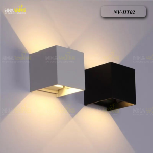 ĐÈN HẮT TƯỜNG 2 ĐẦU 𝐍𝐕-𝐇𝐓𝟎𝟐