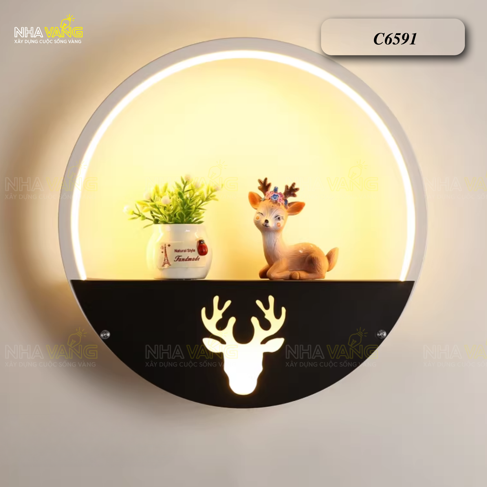 ĐÈN TƯỜNG PHÒNG NGỦ CHO BÉ 𝐂𝟔𝟓𝟗𝟏