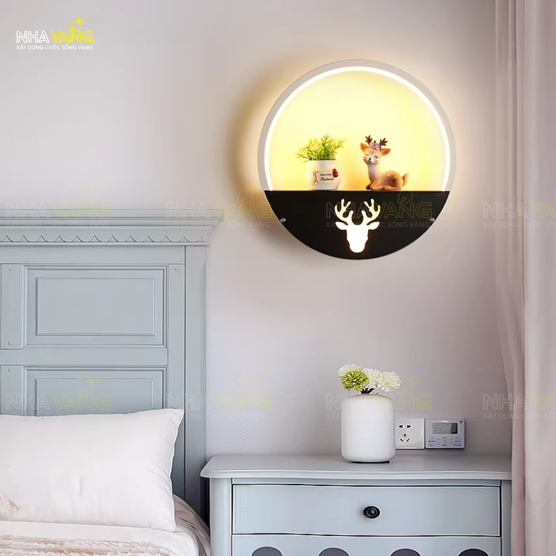 ĐÈN TƯỜNG PHÒNG NGỦ CHO BÉ 𝐂𝟔𝟓𝟗𝟏 - Ảnh 2