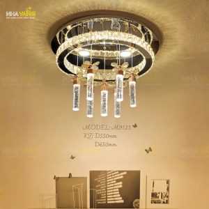 ĐÈN ỐP TRẦN THẢ PHA LÊ 𝐌𝟗𝟏𝟐𝟑