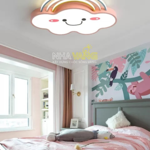 ĐÈN LED MICA ỐP TRẦN TẠO HÌNH DÀNH CHO BÉ GÁI MN-091