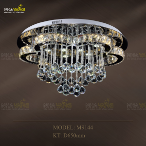 ĐÈN ỐP TRẦN THẢ PHA LÊ 𝐌𝟗𝟏𝟒𝟒