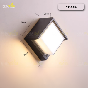 ĐÈN TƯỜNG NGOÀI TRỜI 𝐍𝐕-𝐋𝐓𝟎𝟐